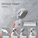4 Modes High Pressure Shower Head-univazo- and 9806457078026, 4 Modes High Pressure Shower Head, , univazo, all, bath, Bathroom, Bathroom Essentials
