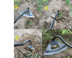 All Steel Hollow Hoe For Gardening