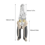 6-in-1 Multifunctional Wire Stripper and Crimping Pliers – Your Ultimate Electrical Tool