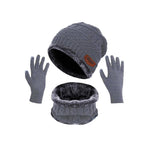 Unisex Winter Hat, Scarf, and Glove Set – Stay Warm in Style
