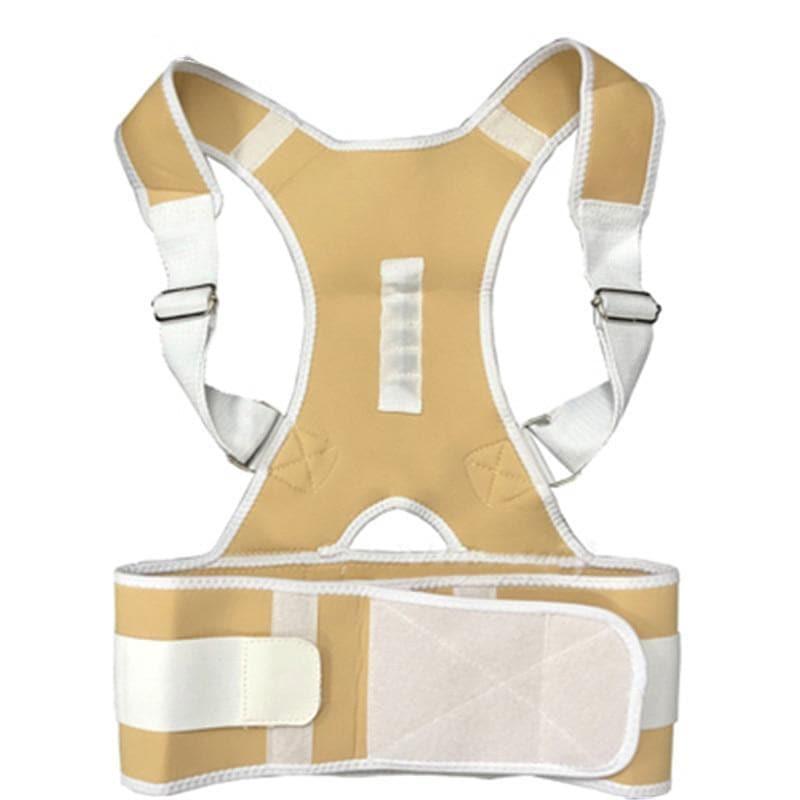 Adjustable Magnetic Therapy UK Posture Corrector and Back Support Brace Belt for Men and Women (S-XXL)-Support brace-univazo-Flesh-colored-Small-1 and QASUK502974763829869806427685130, Adjustable Magnetic Therapy UK Posture Corrector and Back Support Brace Belt for Men and Women (S-XXL), Support brace, univazo, Back Support Belt, Magnetic Therapy Posture Corrector, Posture corrector, UK Stock, univazo