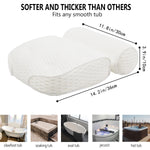 Luxurious Bath Pillow – Ultimate Neck and Back Support for Relaxing Soaks