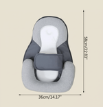 Anti-Spit Up Infant Pillow with Inclined Design for Better Sleep | Adjustable Baby Nest Bed with Head Shaping Cushion